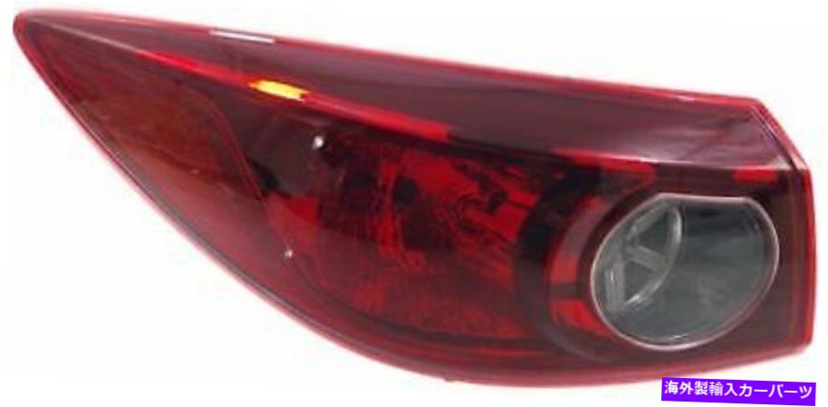 USテールライト 2014年から2015年マツダ3のためのCPP赤いレンズのテールライト CPP Red Lens Tail Light for 2014-2015 Mazda 3【並行輸入品】｜Us Custom Parts Shop USDM