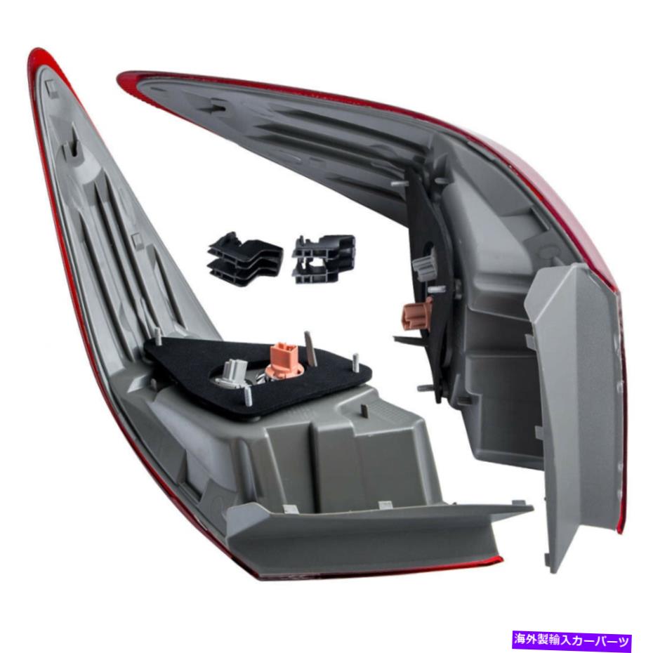 USテールライト 2ピーステールライトランプアウター交換左+右+右+右+ TOYOTA CAMRY 2015-17 2Pcs Tail Lights Lamps Outer Replacement Left+Right For Toyota Camry 2015-17 New【並行輸入品】