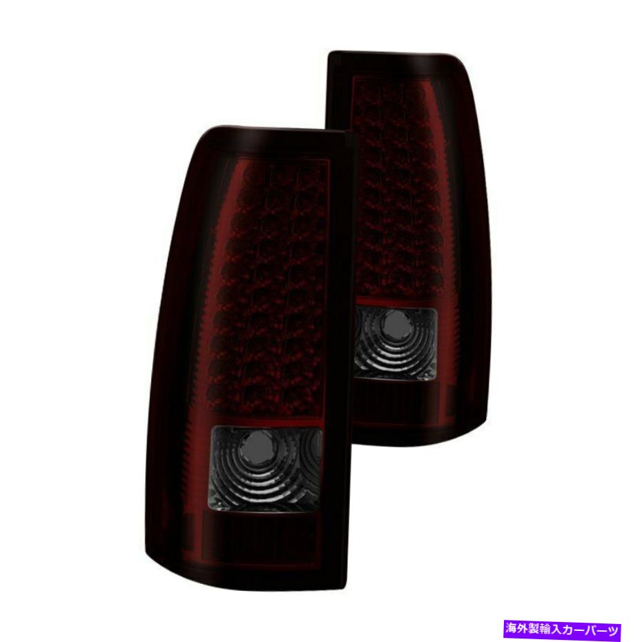 USテールライト シボレーSilverado 2500 HD 01-02スパイダーXtuneクローム赤/煙LEDテールライト For Chevy Silverado 2500 HD 01-02 Spyder Xtune Chrome Red/Smoke LED Tail Lights【並行輸入品】｜Us Custom Parts Shop USDM