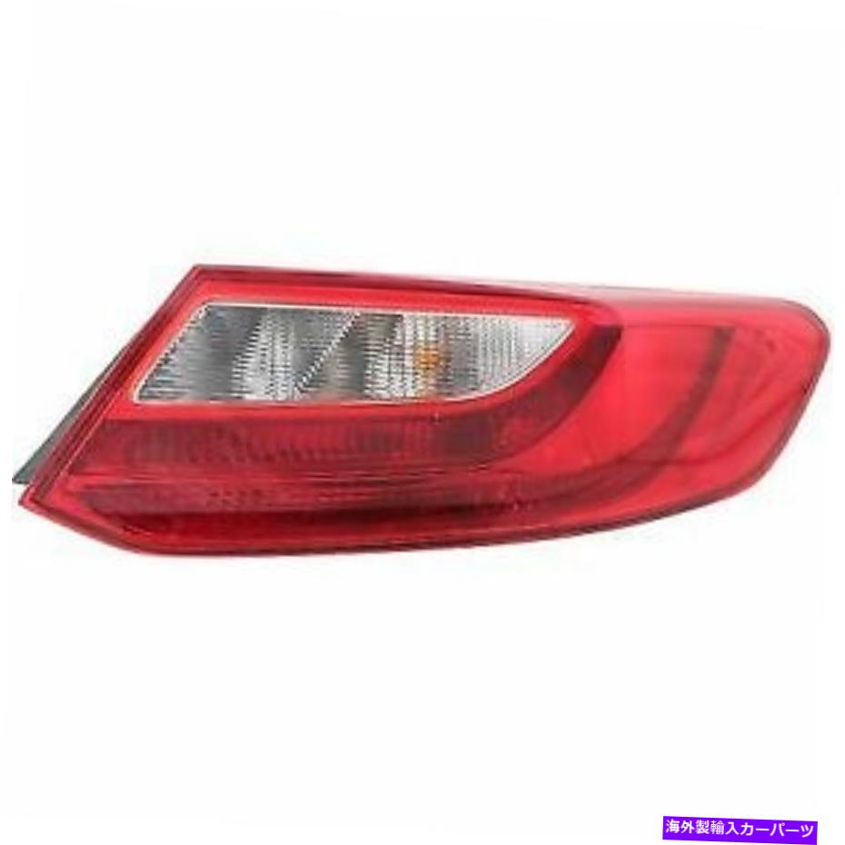 USテールライト HO2801185C CAPA認証、ドット/ SAE準拠のテールライト13-15ホンダアコード HO2801185C CAPA Certified, DOT/SAE Compliant Tail Light for 13-15 Honda Accord【並行輸入品】｜Us Custom Parts Shop USDM