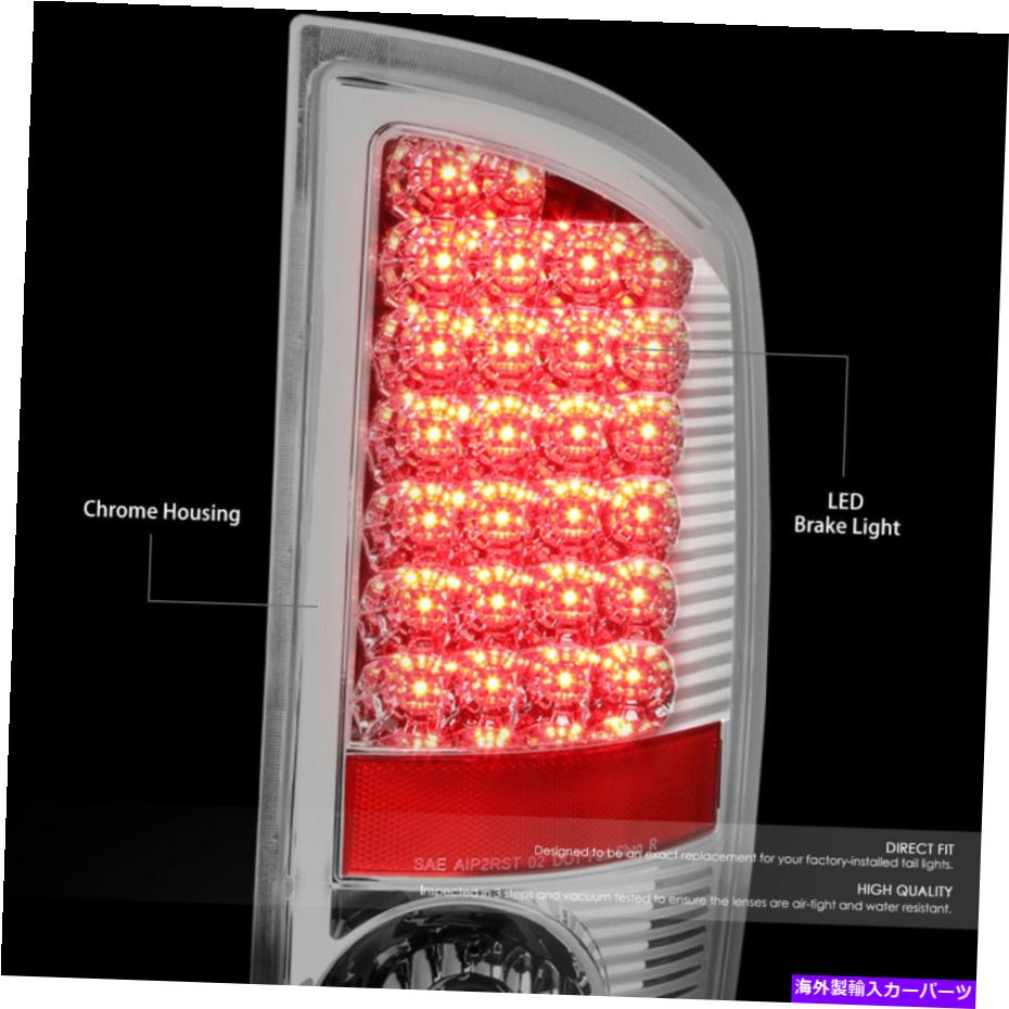 USテールライト クリアレンズクリアLEDテールブレーキライト/ランプ用07-09ドッジRAM 1500/2500/3500 CLEAR LENS CLEAR LED TAIL BRAKE LIGHT/LAMP FOR 07-09 DODGE RAM 1500/2500/3500【並行輸入品】｜Us Custom Parts Shop USDM