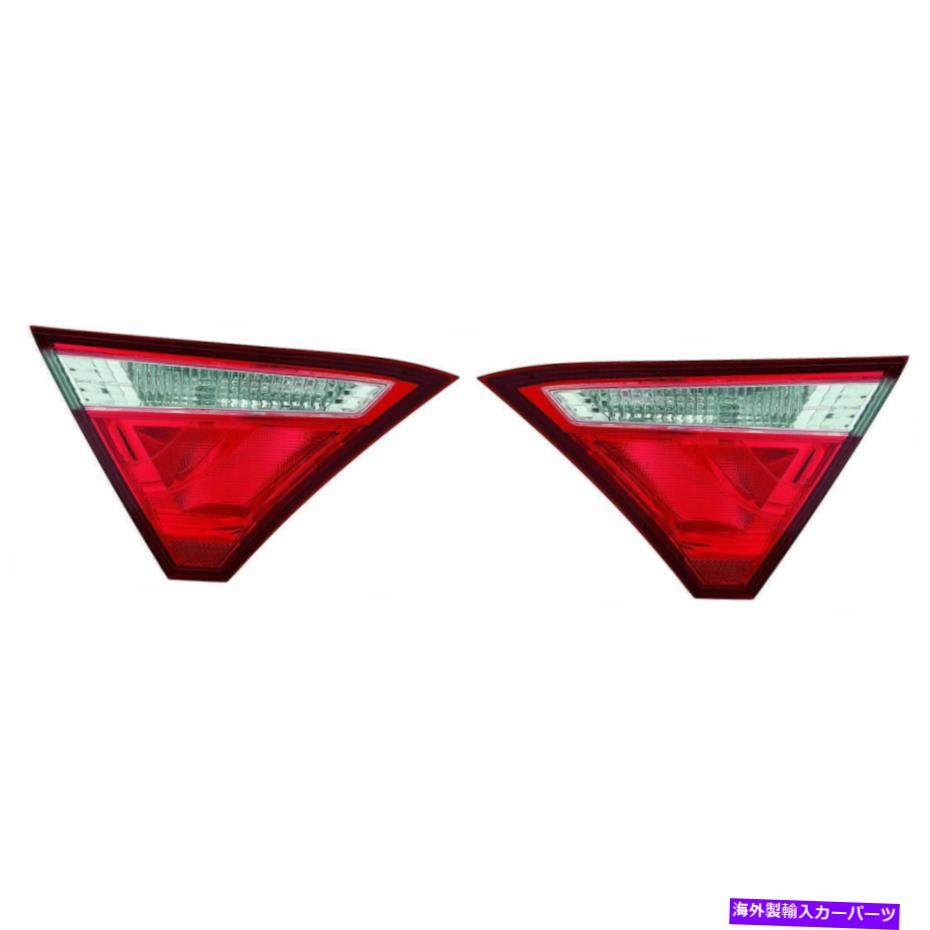 USテールライト トヨタカムリーインナーテールライト2015年2016年2017年ペアRHおよびLH＆電球カーパ For Toyota Camry Inner Tail Light 2015 2016 2017 Pair RH and LH w/ Bulbs CAPA【並行輸入品】｜Us Custom Parts Shop USDM