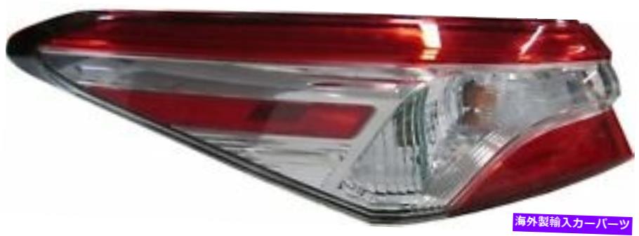 USテールライト 2018年トヨタカムリーモデルテールライトTaillampドライバ側 For 2018 Toyota Camry Le Model Tail Light Taillamp Driver Side【並行輸入品】