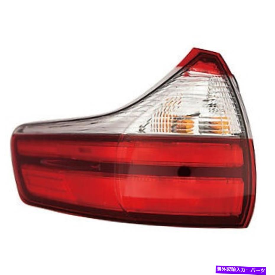 USテールライト 2015年から2017年のToyota SiennaのためのCPP CAPA認証の左ABSテールライト CPP CAPA Certified Left ABS Tail Light for 2015-2017 Toyota Sienna【並行輸入品】｜Us Custom Parts Shop USDM