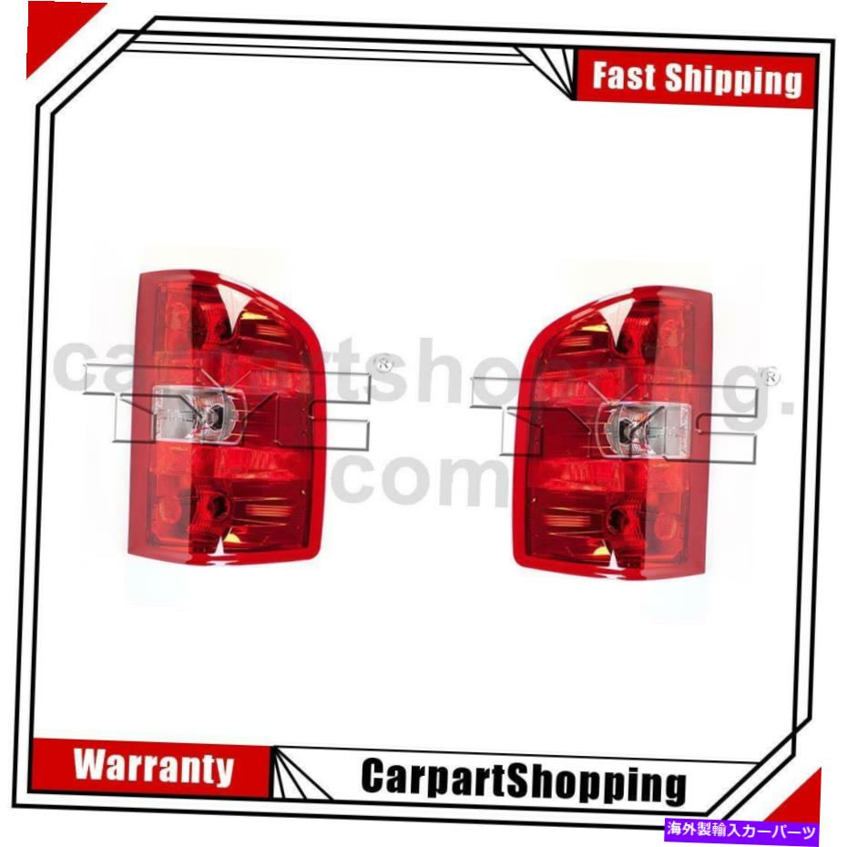 USテールライト GMC 2007-2014のための2つのTycテールライトアセンブリ 2 TYC Tail Light Assembly Left Right For GMC 2007-2014【並行輸入品】