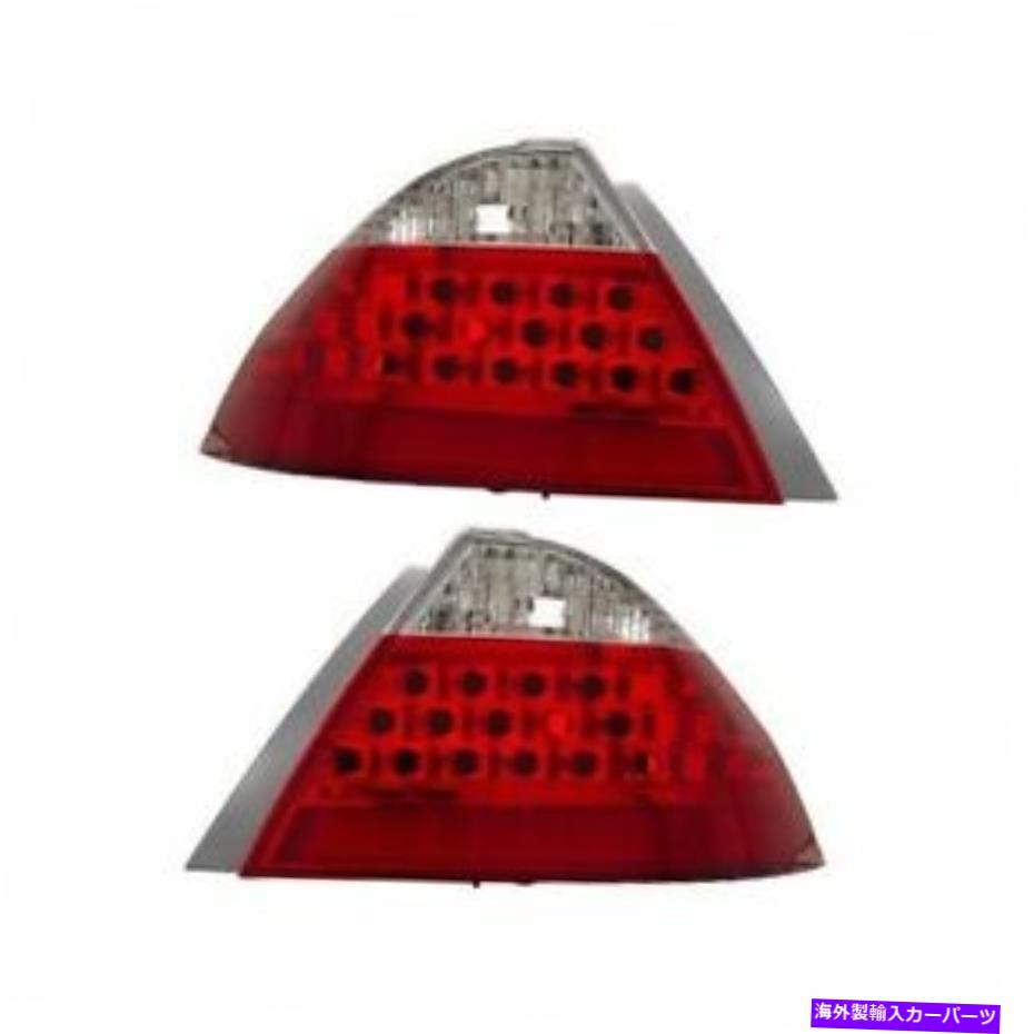 USテールライト CGホンダアコーズ06-07 4 DRテールライトレッド/クリア（LEDキットなし） CG Honda Accord 06-07 4 Dr Tail Light Red/Clear (No LED Kit)【並行輸入品】｜Us Custom Parts Shop USDM