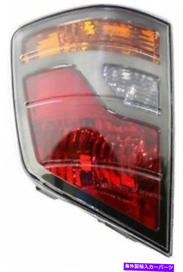 USテールライト 2006-2008ホンダリッジラインのための運転手側のテールライト Driver Side Tail Light for 2006-2008 Honda Ridgeline【並行輸入品】
