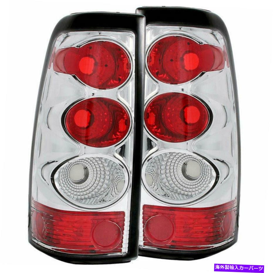 USテールライト テールライトセットクロームアナゾ211020 Tail Light Set-Chrome Anzo 211020【並行輸入品】｜Us Custom Parts Shop USDM