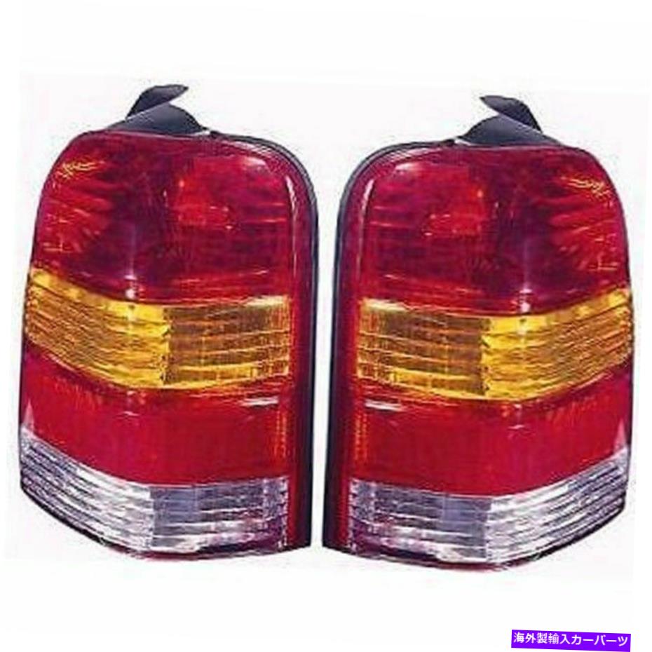 USテールライト 新しいテールライトレンズとハウジングセット2 LH＆RHフィットフォードエスケープ NEW TAIL LIGHT LENS AND HOUSING SET OF 2 LH & RH FITS FORD ESCAPE【並行輸入品】｜Us Custom Parts Shop USDM