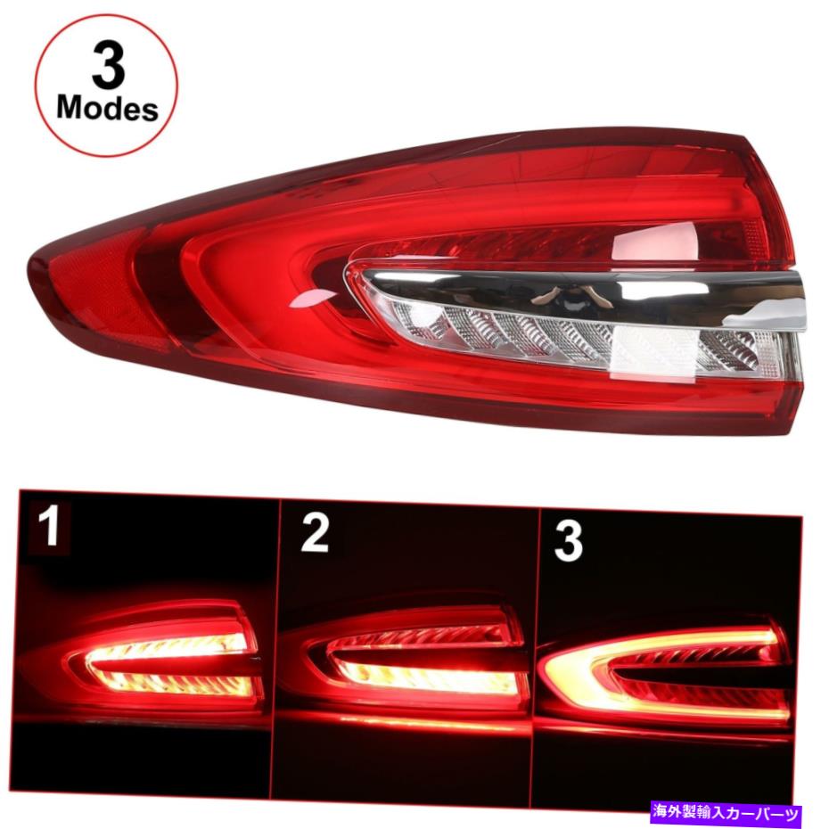 USテールライト テールライトランプボディマウント左の運転手フィット2017 2018 2018 2019 Ford Fusion LH Tail Light Lamp Body Mounted Left Driver Side Fit 2017 2018 2019 Ford Fusion LH【並行輸入品】｜Us Custom Parts Shop USDM