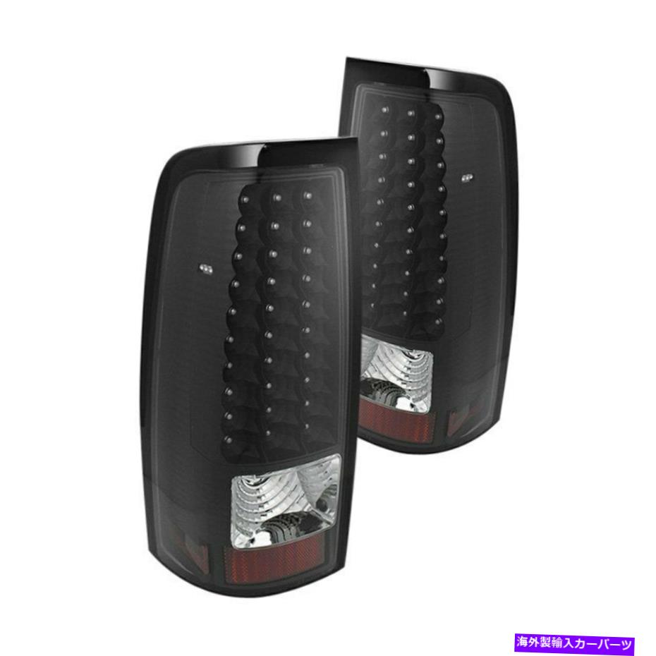 USテールライト Chevy Silverado 1500 Classic 07 Spyder XtuneブラックLEDテールライト For Chevy Silverado 1500 Classic 07 Spyder Xtune Black LED Tail Lights【並行輸入品】｜Us Custom Parts Shop USDM