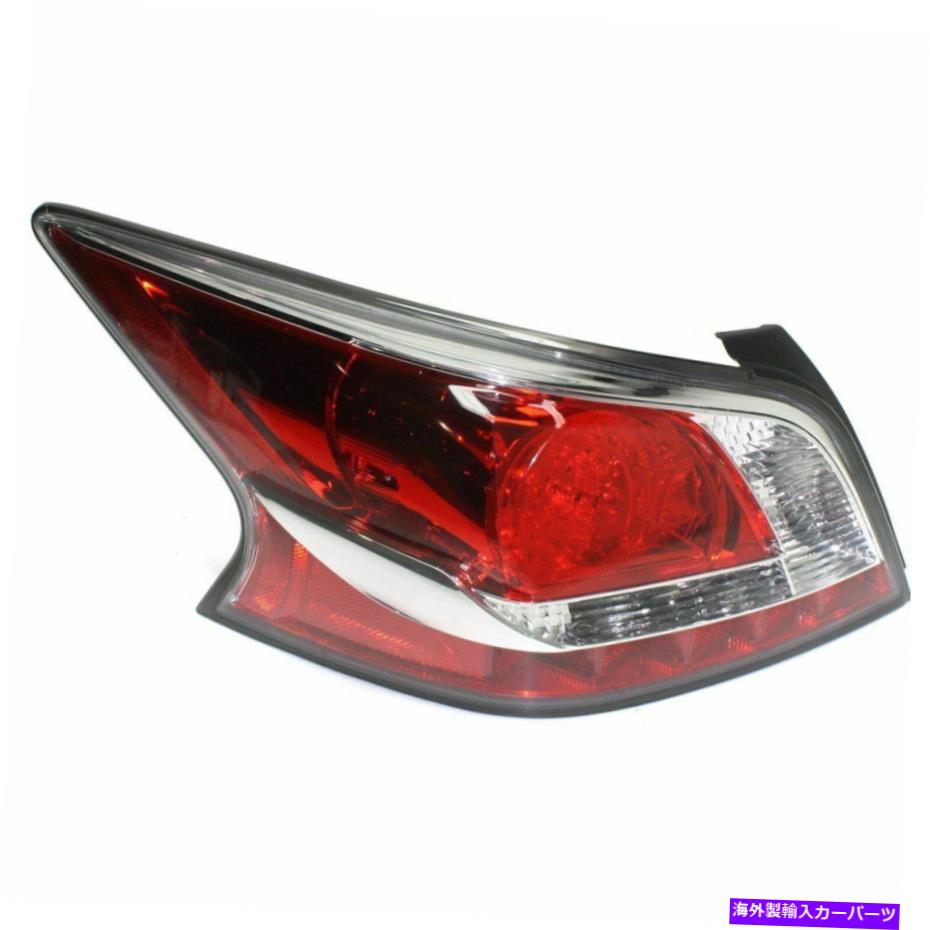 USテールライト 2014-2015日産Altimaのためのテールライト左LEDクリア＆レッドと電球 Tail Light For 2014-2015 Nissan Altima Left LED Clear & Red With Bulb【並行輸入品】｜Us Custom Parts Shop USDM
