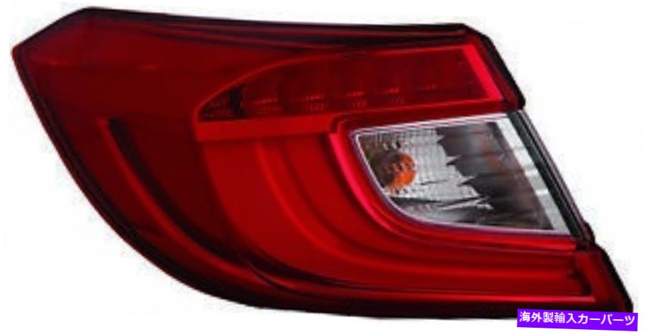 USテールライト HD Accord Sedan 2018 2019リアテールランプの外側の左の運転手に合う FIT FOR HD ACCORD SEDAN 2018 2019 REAR TAIL LAMP OUTER LEFT DRIVER【並行輸入品】｜Us Custom Parts Shop USDM
