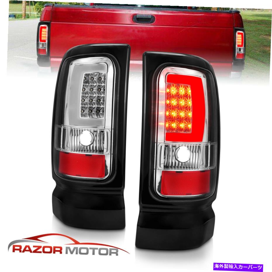 USテールライト 1994-2001 Dodge RAM 1500 94-02 2500 3500 LEDチューブクリアテールライトランプ For 1994-2001 Dodge Ram 1500 94-02 2500 3500 LED Tube Clear Tail Lights Lamps【並行輸入品】｜Us Custom Parts Shop USDM