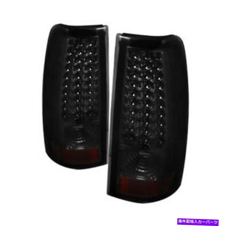 USテールライト スパイダーオートシュボリーSilverado 1500/2500 03-06 / Sierra 04-06 LEDテールライトスモーク Spyder Auto Chevy Silverado 1500/2500 03-06/Sierra 04-06 LED Tail Lights Smoke【並行輸入品】|Us Custom Parts Shop USDM