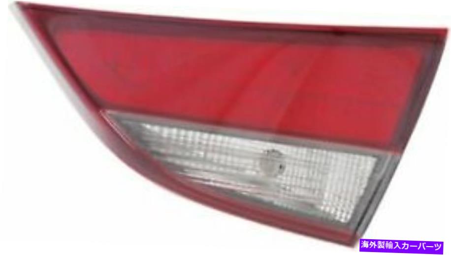 USテールライト 14-16 Hyundai Elantra HY 2803128のための旅客側、内レンズのテールライト Passenger Side, Inner Lens Tail Light for 14-16 Hyundai Elantra HY2803128【並行輸入品】