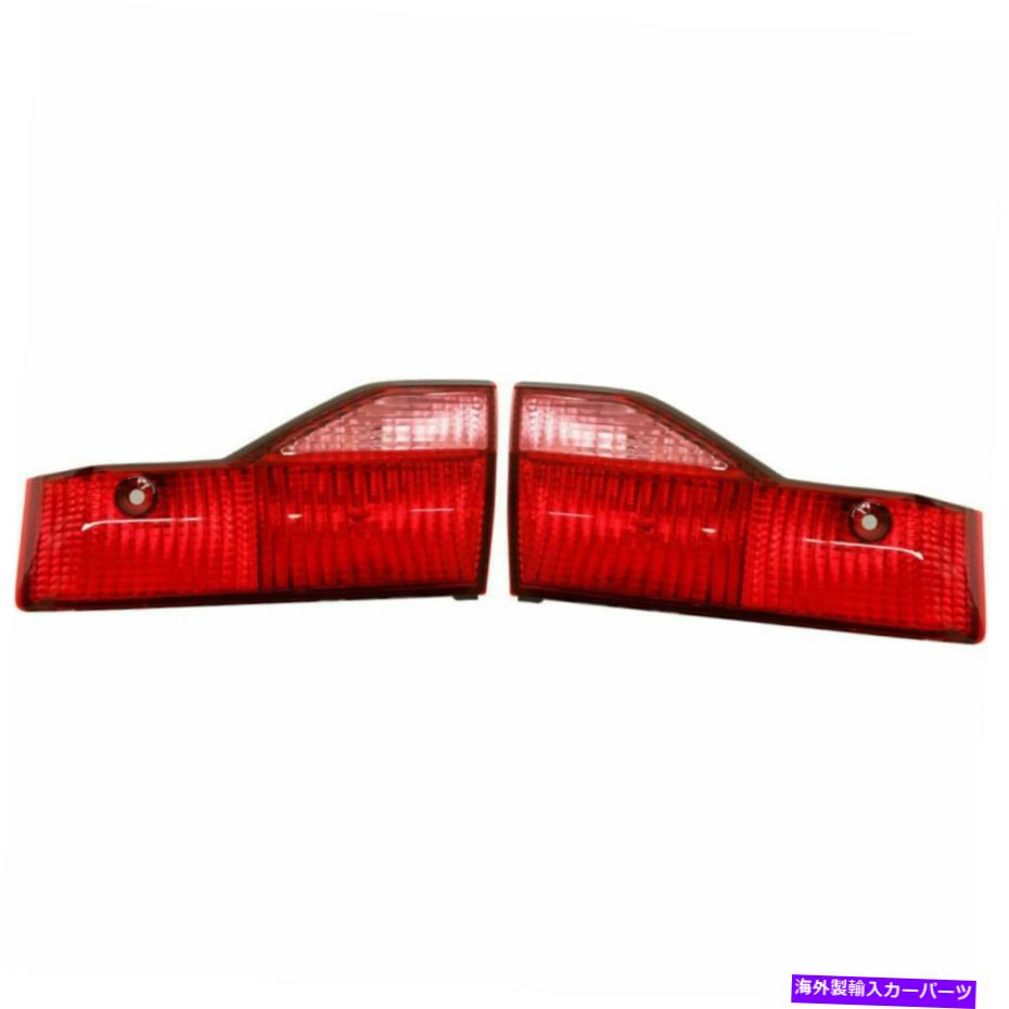 USテールライト 新しいテールライトレンズと2つのLH＆RH側の内部フィットホンダアコードのハウジングセット NEW TAIL LIGHT LENS AND HOUSING SET OF 2 LH & RH SIDE INNER FITS HONDA ACCORD【並行輸入品】