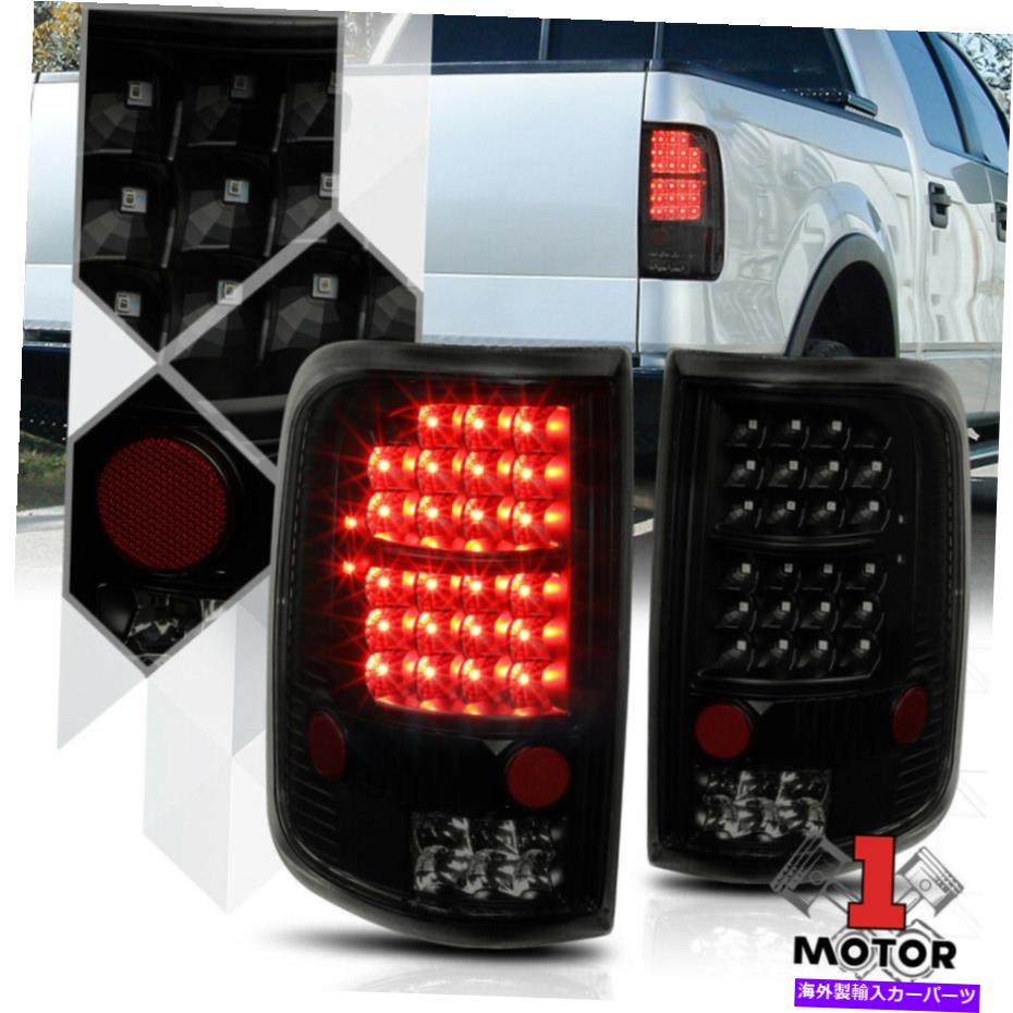 USテールライト ブラック/スモーク*フルLED *テールライトリアリバースブレーキランプF150 Black/Smoked *Full LED* Tail Light Rear Reverse Brake Lamp for 04-08 Ford F150【並行輸入品】|Us Custom Parts Shop USDM