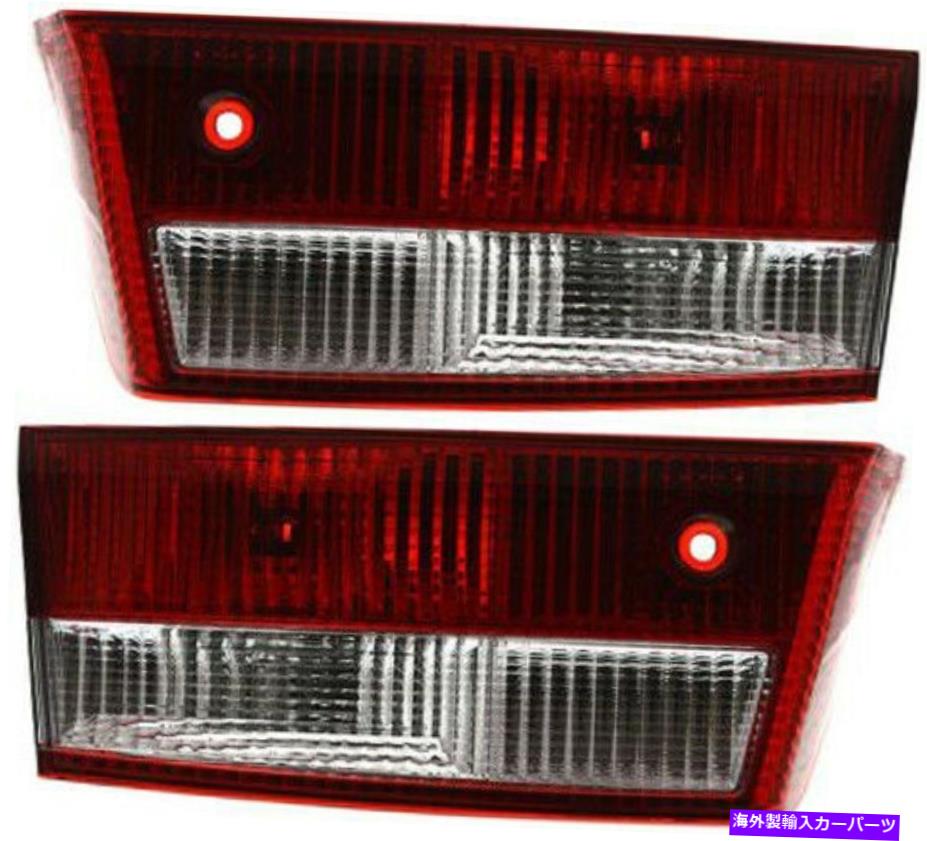 USテールライト 03-04ホンダアコードのためのドライバー&旅客サイドテールライトテールランプ Driver & Passenger Side Tail Light Tail Lamp for 03-04 Honda Accord【並行輸入品】|Us Custom Parts Shop USDM