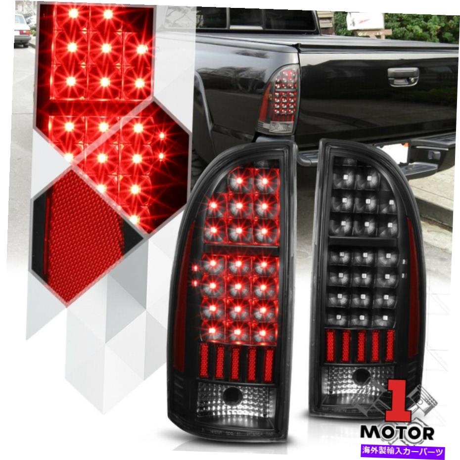 USテールライト ブラックハウジングクリアレンズ* 05-15トヨタタコマのためのフルLED *テールライトブレーキランプ Black Housing Clear Lens*FULL LED*Tail Light Brake Lamp for 05-15 Toyota Tacoma【並行輸入品】|Us Custom Parts Shop USDM