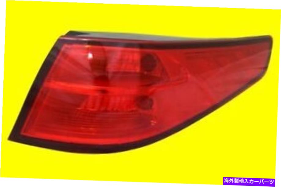 USテールライト Kia Optima N-Hybrd 2014-2015 924024C500 KI2805114のための右外側テールライト Right OUTER TAIL LIGHT for KIA OPTIMA N-HYBRD 2014-2015 924024C500 KI2805114【並行輸入品】|Us Custom Parts Shop USDM