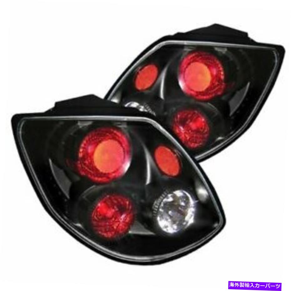 USテールライト スパイダーオートトヨタマトリックスブラックアルテッツァテールライト Spyder Auto Toyota Matrix Black Altezza Tail Light【並行輸入品】
