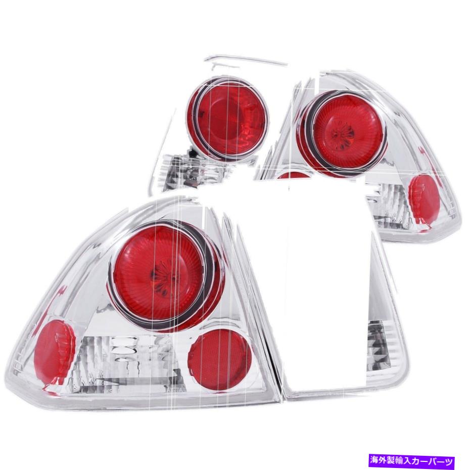 USテールライト Anzo USA 221047テールライトアセンブリは01-05シビックに収まります Anzo USA 221047 Tail Light Assembly Fits 01-05 Civic【並行輸入品】｜Us Custom Parts Shop USDM