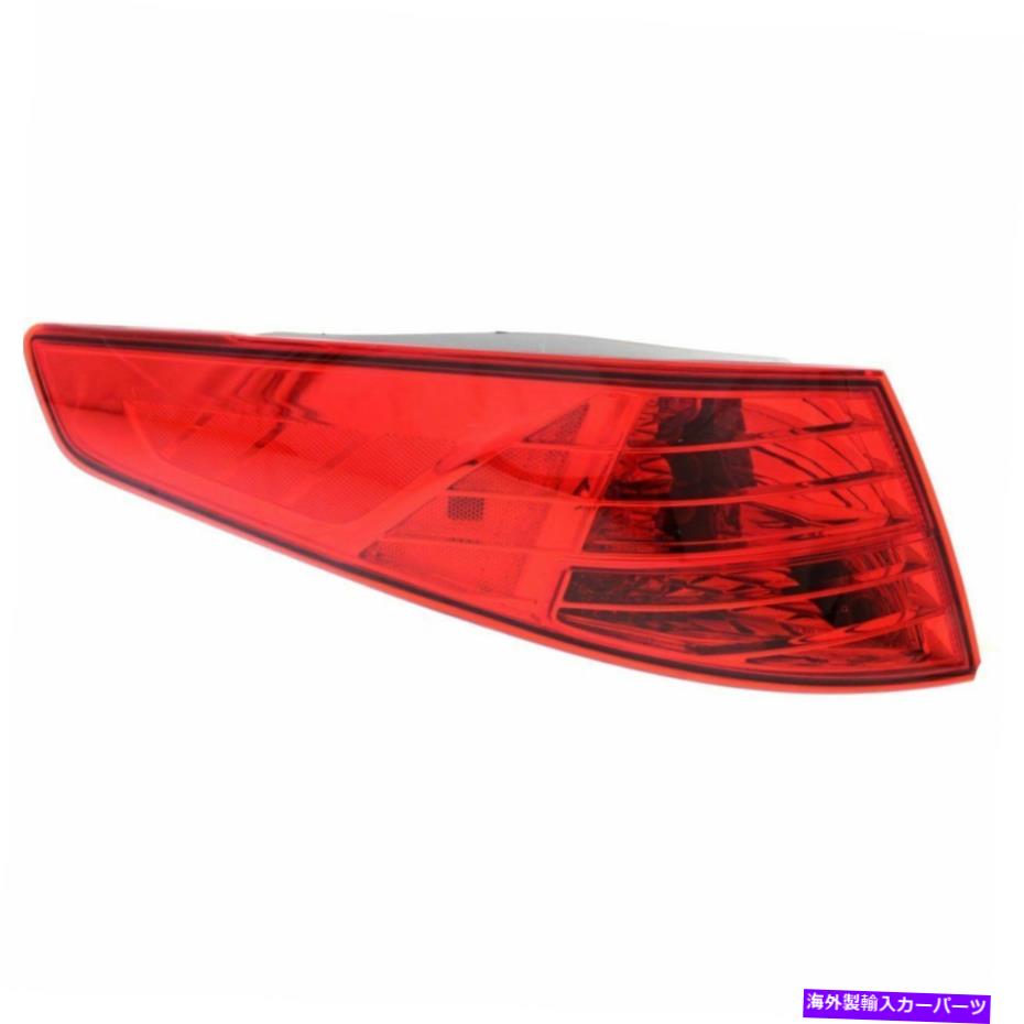 USテールライト 2012-2013 Kia Optima Lefta Lefta Lever Hive Light Bulb Tail Light For 2012-2013 Kia Optima Left Outer Halogen With Bulb【並行輸入品】