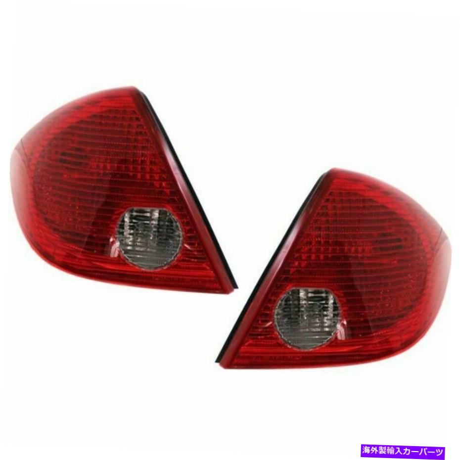 USテールライト 2005-2010 Pontiac G6 Sedan LH＆RH w /電球のための2テールライトのセット Set of 2 Tail Light For 2005-2010 Pontiac G6 Sedan LH & RH w/ Bulb(s)【並行輸入品】