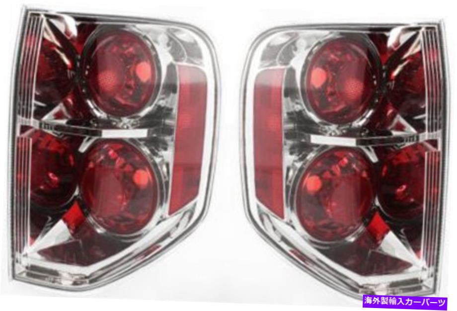 USテールライト 2006-2008ホンダパイロットのためのドライバー&旅客サイドテールライトテールランプ Driver & Passenger Side Tail Light Tail Lamp for 2006-2008 Honda Pilot【並行輸入品】|Us Custom Parts Shop USDM