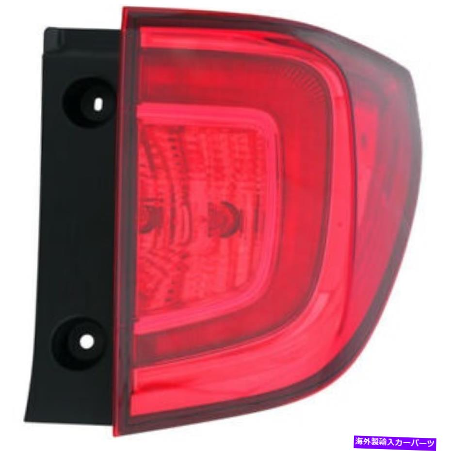 USテールライト 2017年2017年2017年のホンダパイロットテールライト旅客右側 For 2016 2017 2018 honda pilot Tail Light Passenger Right Side【並行輸入品】|Us Custom Parts Shop USDM