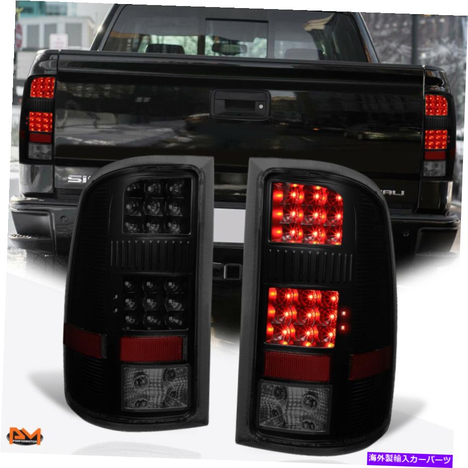 【楽天市場】USテールライト 0714 GMCシエラペアフルLEDテールライトリアブレーキ/リバースランプ For 0714 GMC