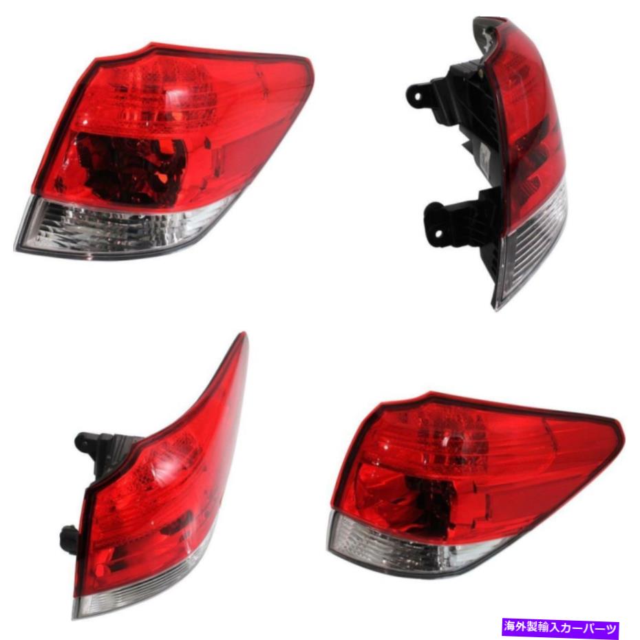 USテールライト SU2805105 10-14のスバルアウトバック旅客側、アウター SU2805105 Tail Light for 10-14 Subaru Outback Passenger Side, Outer【並行輸入品】