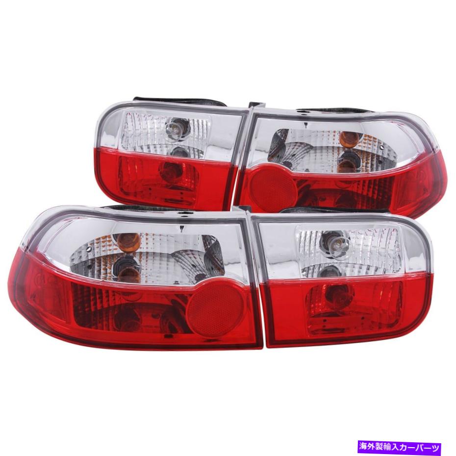 USテールライト Anzo USA 221220テールライトアセンブリは92-95シビックに収まります Anzo USA 221220 Tail Light Assembly Fits 92-95 Civic【並行輸入品】|Us Custom Parts Shop USDM