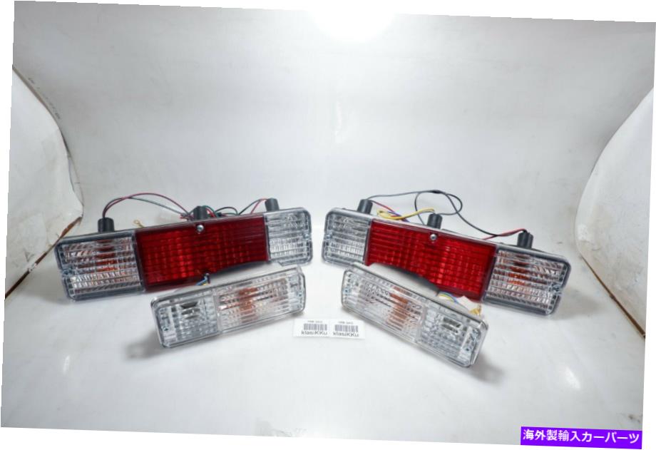 USテールライト ペアスズキジムニーサムライシエラテールライトランプASSY +フロントターン信号 Pair SUZUKI JIMNY SAMURAI SIERRA TAIL LIGHT LAMP ASSY + FRONT TURN SIGNAL【並行輸入品】