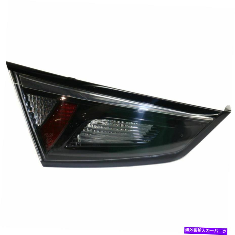 USテールライト 2016 SCION IAのLEDテールライト左中間透明/赤/喫煙レンズW /電球（S） LED Tail Light For 2016 Scion iA Left Inner Clear/Red/Smoked Lens w/ Bulb(s)【並行輸入品】