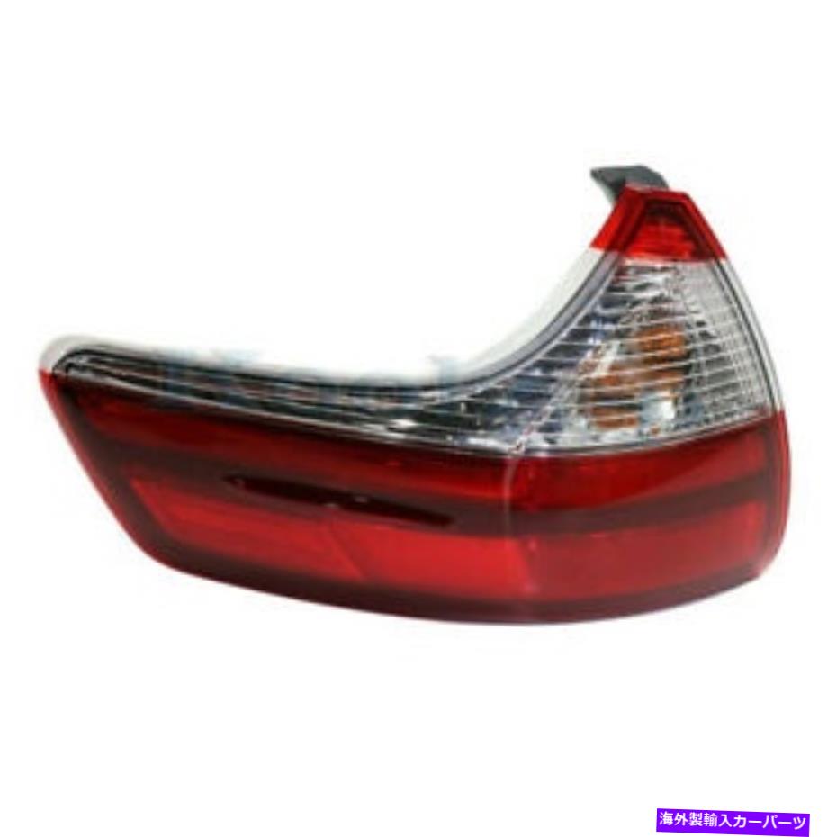 USテールライト 15-19 Sienna Van V6外側Taillight Taillampリアテールライトランプ For 15-19 Sienna Van V6 Outer Taillight Taillamp Rear Tail Light Lamp Left Side【並行輸入品】|Us Custom Parts Shop USDM
