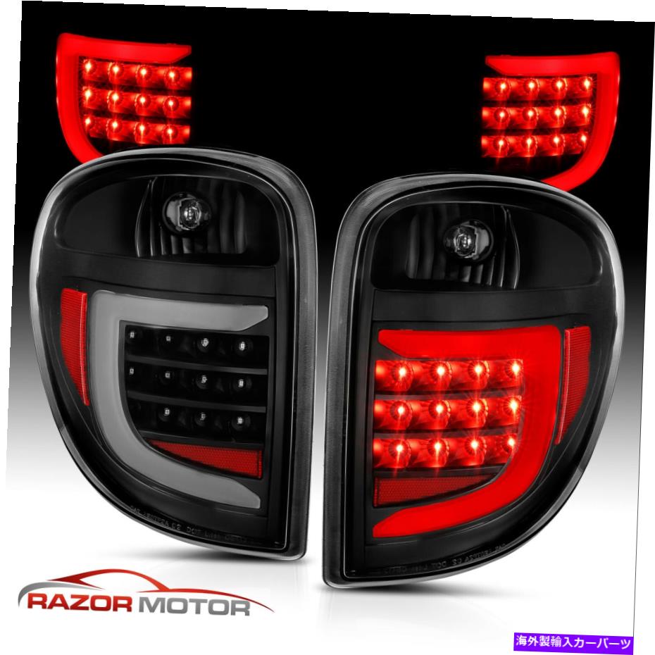 USテールライト 04-07 Dodge Grand Caravan / Chrysler Town＆Country Black LEDバーTaillight For 04-07 Dodge Grand Caravan / Chrysler Town & Country Black LED Bar Taillight【並行輸入品】