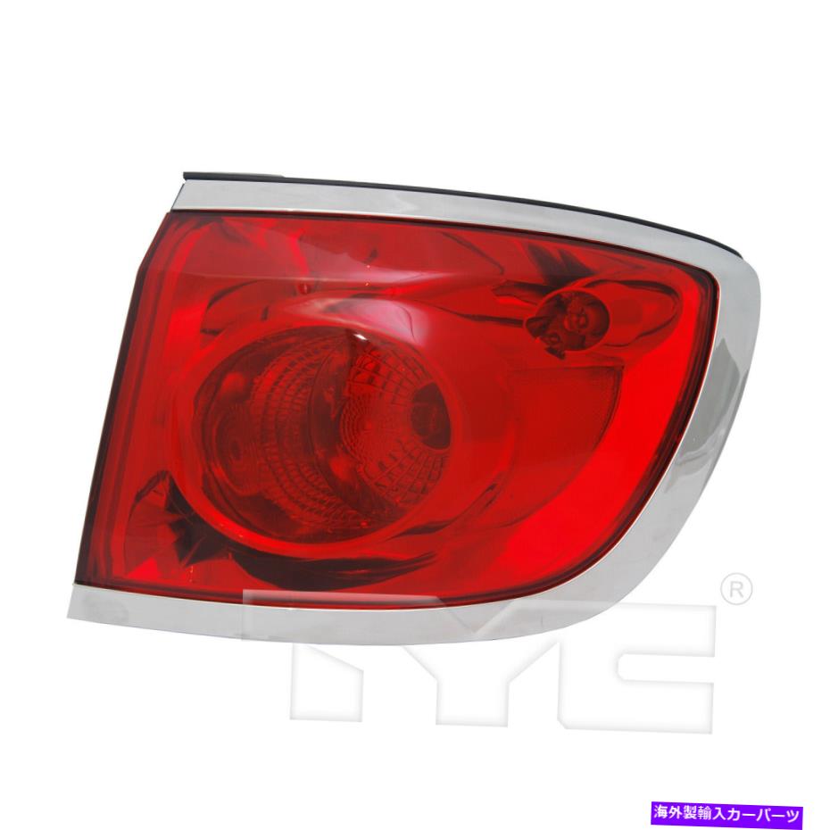USテールライト 08-12ビュイックエンクレーブのための右乗り目の右側のテールライトリアランプ右乗客 Outer Quarter Tail Light Rear Lamp Right Passenger for 08-12 Buick Enclave【並行輸入品】