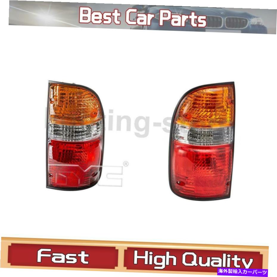 USテールライト TYC 2X左右テールライトアセンブリ2001-2004トヨタ TYC 2X Left Right Tail Light Assembly For 2001-2004 Toyota【並行輸入品】