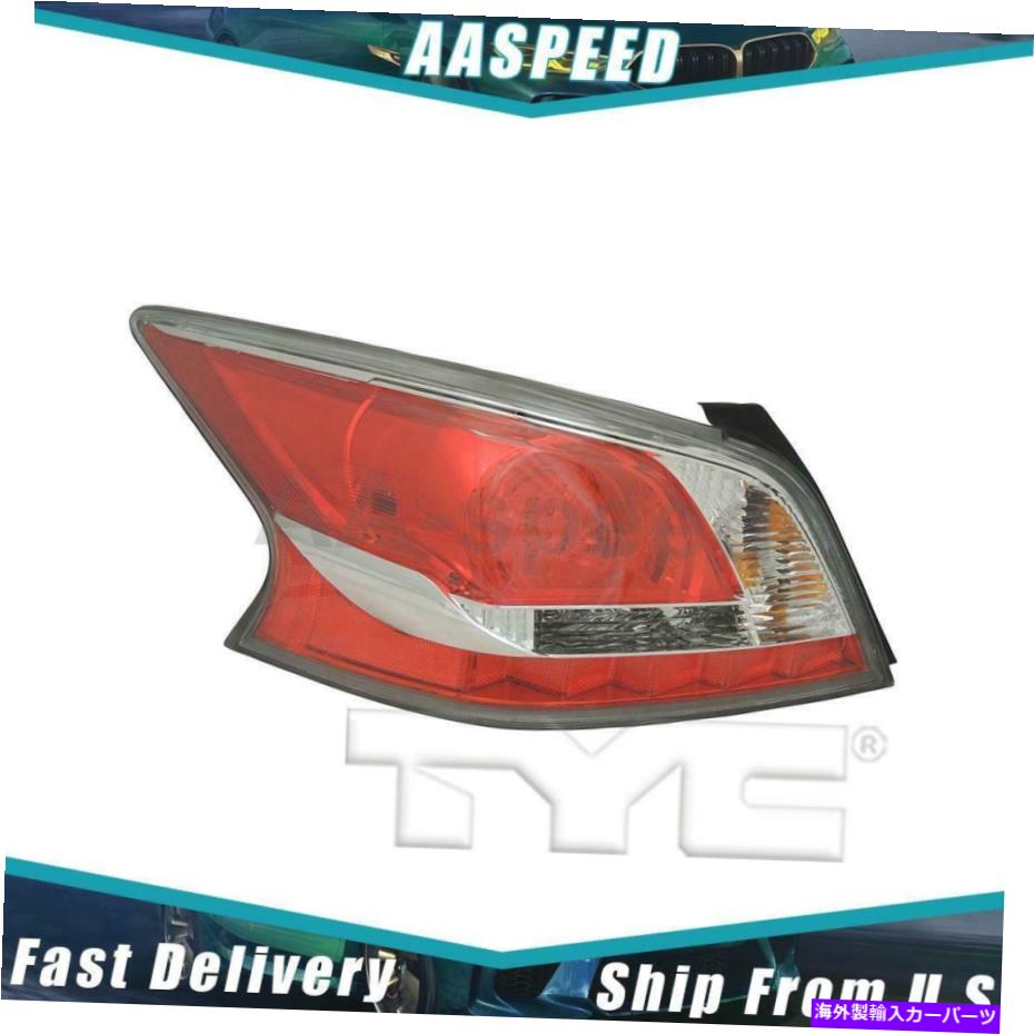 USテールライト 1倍のテールライトアセンブリは2014-2015日産アルティマのためのTYCを残しました 1X Tail Light Assembly Left TYC For 2014-2015 Nissan Altima【並行輸入品】|Us Custom Parts Shop USDM