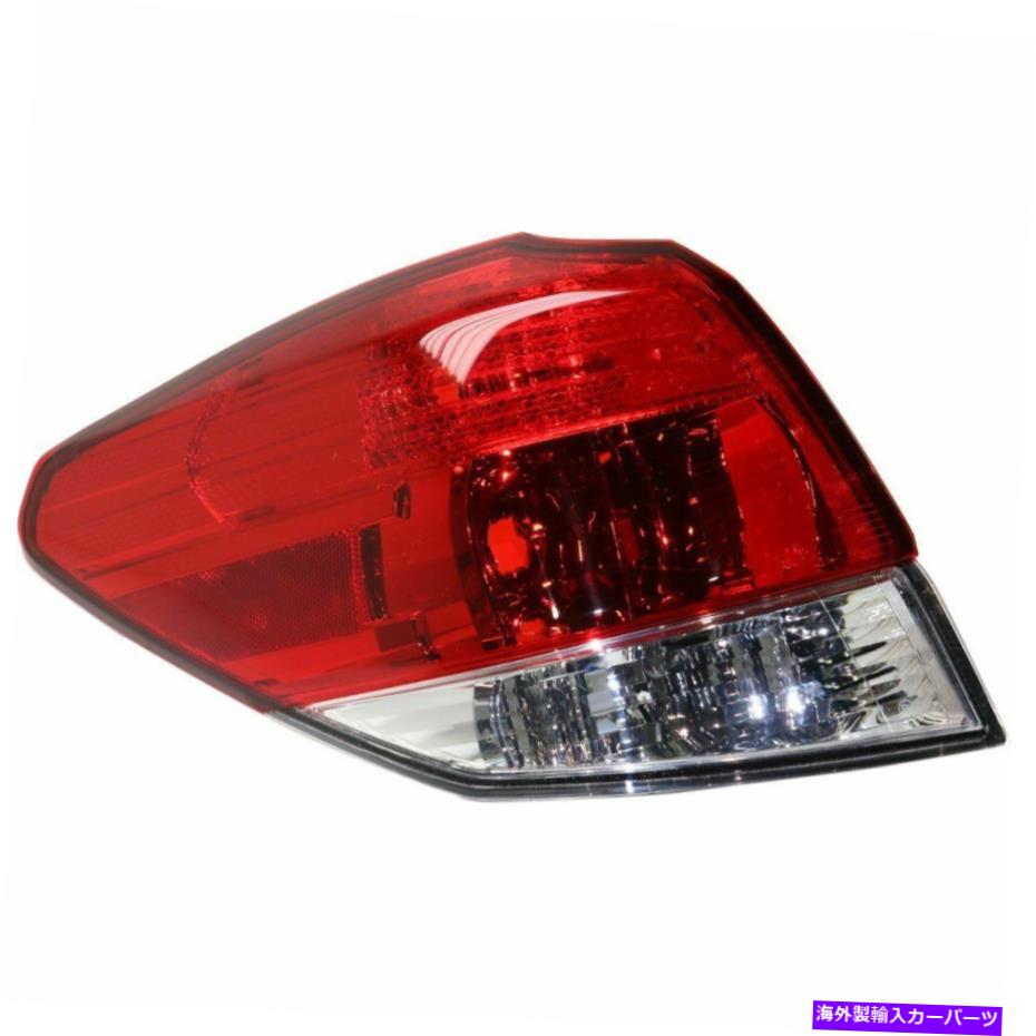 USテールライト 2010-2014 Subaru outbackのハロゲンテールライト左外側の明確なレンズカーパ Halogen Tail Light For 2010-2014 Subaru Outback Left Outer Clear & Red Lens CAPA【並行輸入品】|Us Custom Parts Shop USDM