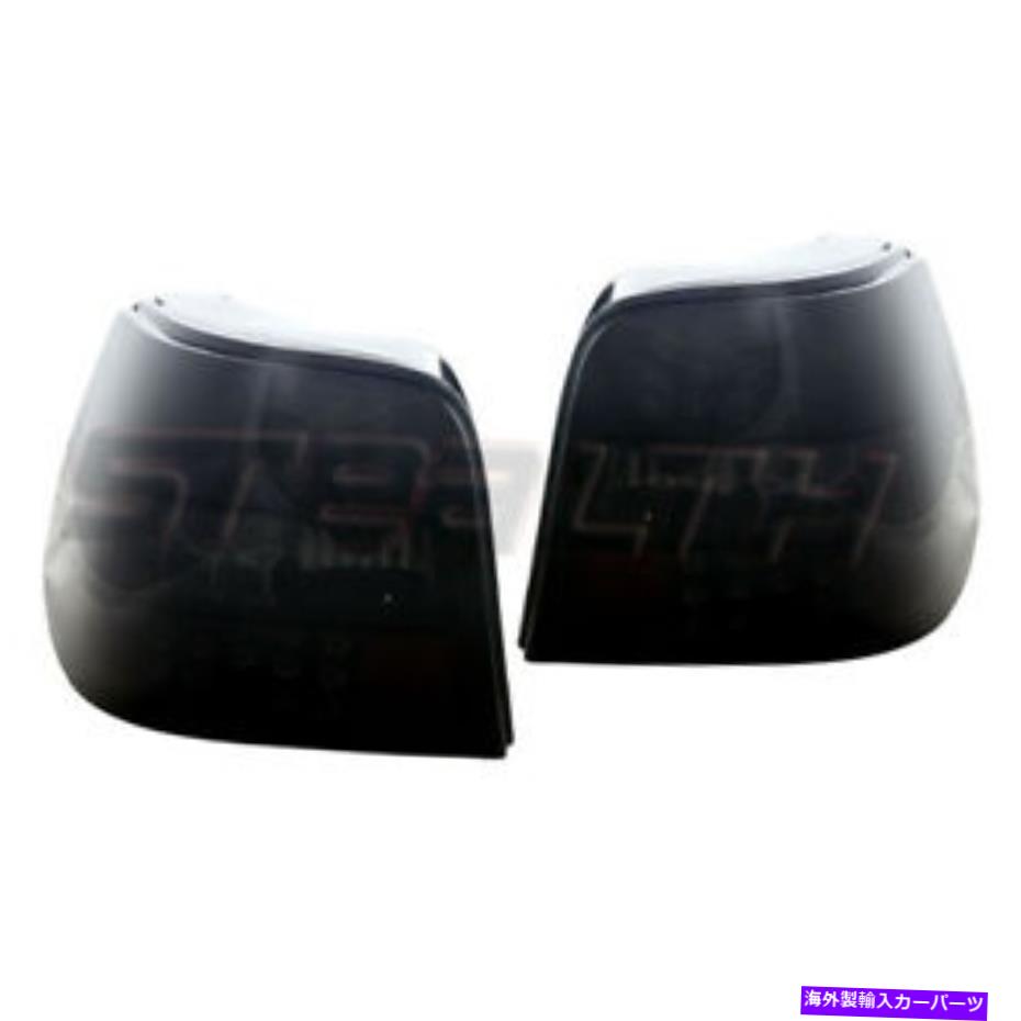 USテールライト フィット99-04 VWフォルクスワーゲンゴルフIV LED OEスタイルペアテールライトブラックスモーク Fits 99-04 VW Volkswagen Golf IV LED OE Style PAIR Tail Lights Black Smoke【並行輸入品】|Us Custom Parts Shop USDM