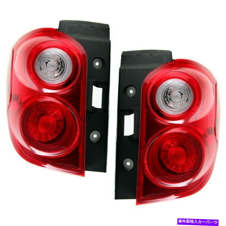 USテールライト 2010-2015のハロゲンテールライトセットChevy Equinoxクリア/レッドW /球根2pcs Halogen Tail Light Set For 2010-2015 Chevy Equinox Clear/Red w/ Bulbs 2Pcs【並行輸入品】
