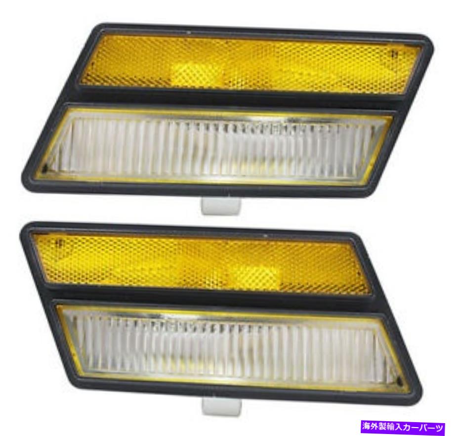USテールライト 新しいフロントサイドマーカーライトペア/ 1980-82 C3 CORVETTE STINGRAY / A5730 NEW Front Side Marker Light PAIR / FOR 1980-82 C3 CORVETTE STINGRAY / A5730【並行輸入品】