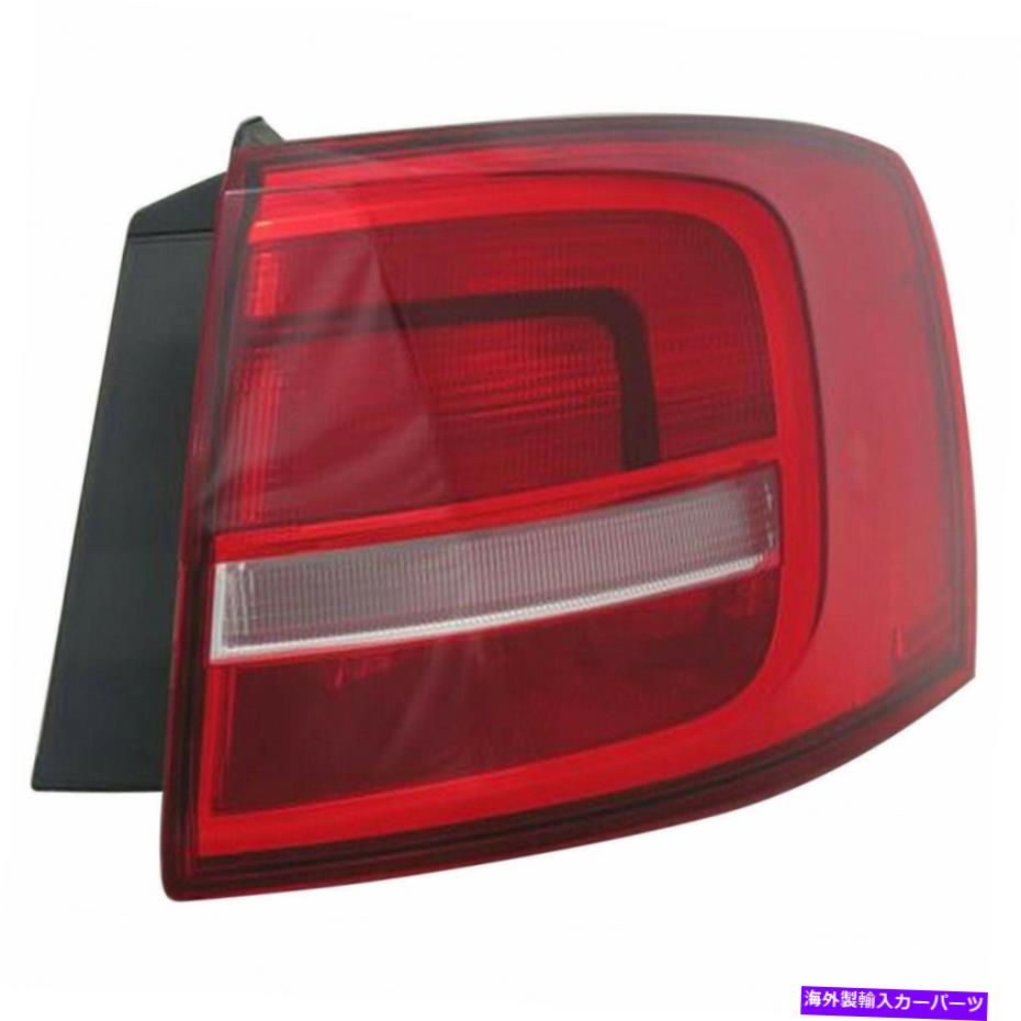 USテールライト フォットフォルクスワーゲンジェッタテールライト2015年2016旅客サイドカーバVW2805112 Fits Volkswagen Jetta Tail Light 2015 2016 Passenger Side CAPA VW2805112【並行輸入品】｜Us Custom Parts Shop USDM