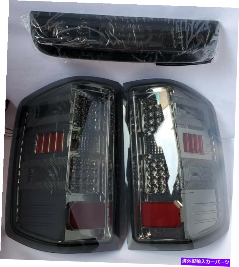 USテールライト 2014-2019 Silverado Sierra 1500 2500フルLEDテールブレーキライトランプを吸う For 2014-2019 Silverado Sierra 1500 2500 Full LED Tail Brake Light Lamps Smoked【並行輸入品】｜Us Custom Parts Shop USDM