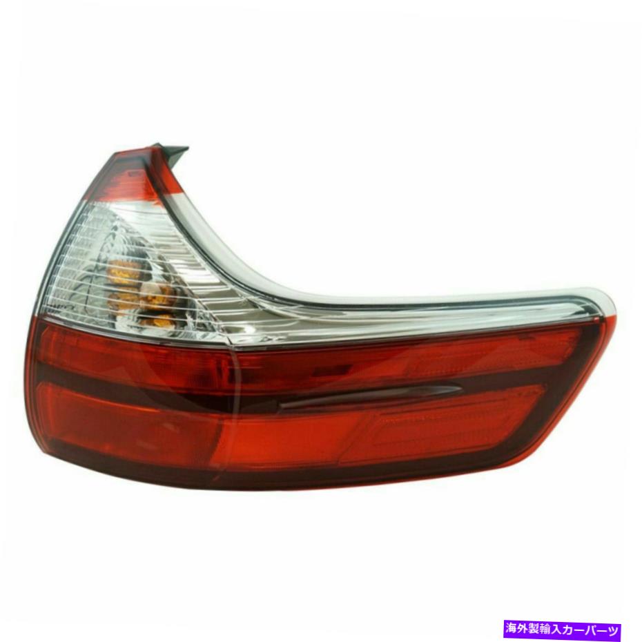 USテールライト TOYOTA SINA TEAR LIGHT 2015 2016 2017旅客サイドドットTO2805123 Fits Toyota Sienna Tail Light 2015 2016 2017 Passenger Side DOT TO2805123【並行輸入品】｜Us Custom Parts Shop USDM
