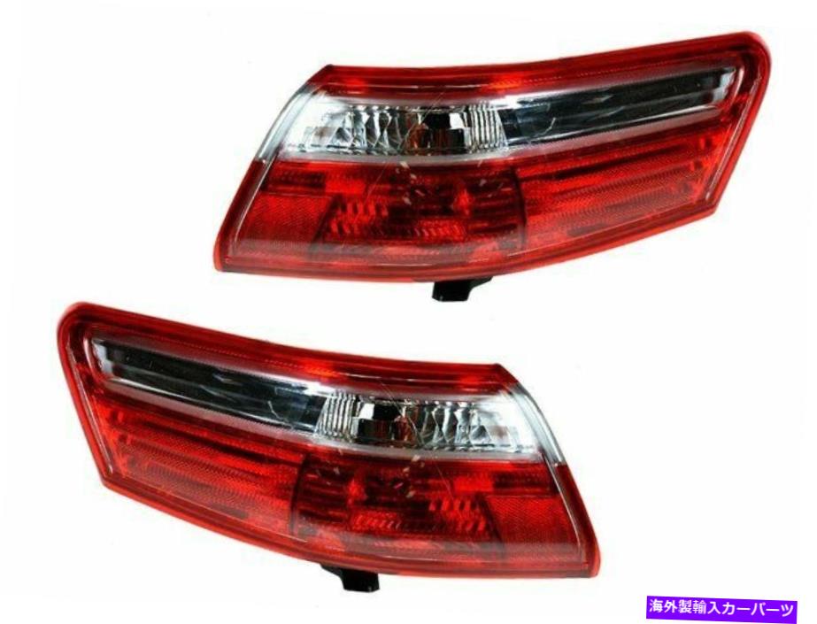 USテールライト 2007年から2009年トヨタカムリテールライトアセンブリセット58836pq 2008 For 2007-2009 Toyota Camry Tail Light Assembly Set 58836PQ 2008【並行輸入品】