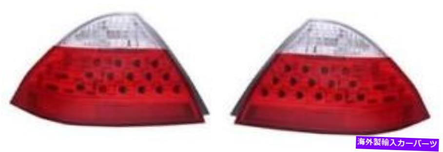 USテールライト サイド/ペアフィッツ2006 - 2007ホンダアコードリアテールライトアセンブリの交換 SIDE/PAIR fits 2006 - 2007 Honda Accord Rear Tail Light Assembly Replacement【並行輸入品】